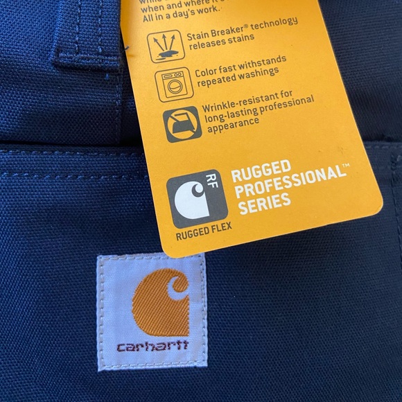 Carhartt rugged flex relaxed fit cargo work pants navy NWT - Picture 8 of 12